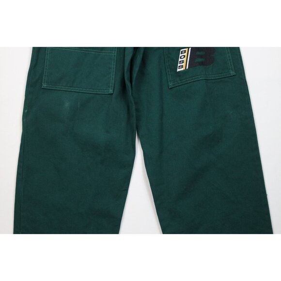 Deadstock Vintage 90s Boss Mens 29x34 Baggy Fit Skateboard Denim Jeans Green USA - Picture 11 of 15